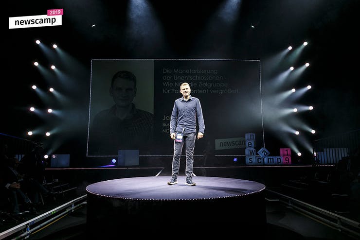 Jan Golka at Newscamp 2019